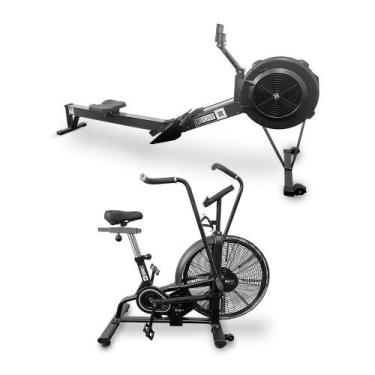 Imagem de Air bike + Remo Seco EchoCross D1fitness