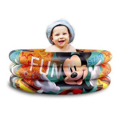Imagem de Piscina Infantil Inflável Mickey 100 Litros - Etitoys