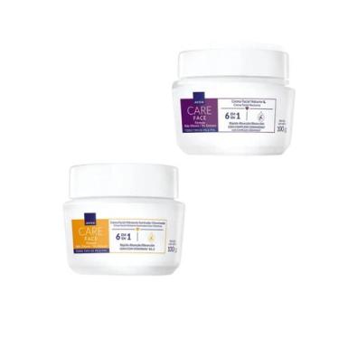 Imagem de Kit Avon Care Face 1Creme Noturno+1Hidratante Iluminador 100g