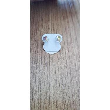 Imagem de Brinco natural cristal prata