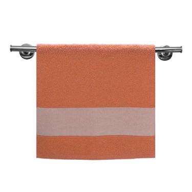 Imagem de Toalha de Lavabo Personalizada - Diversas Cores Cor:Salmão - PossArt, 