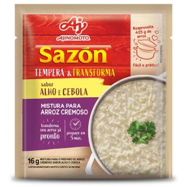 Imagem de Mistura para Arroz Cremoso Alho e Cebola Sazón Tempera Transforma Enve