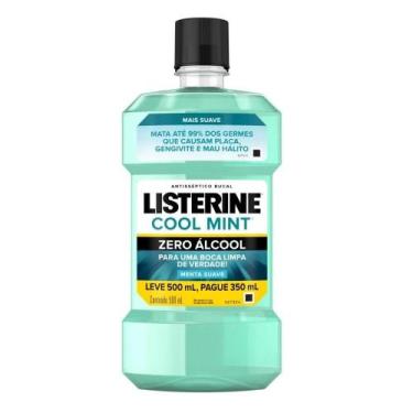 Imagem de Antisséptico Bucal Zero Álcool 500ml - Listerine