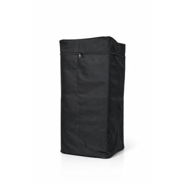 Imagem de Bolsa De Compras Saco Capa Para Carrinho De Feira Reforçado Cor:Preto 