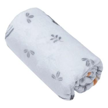 Imagem de Mantas Cobertor Microfibra Infantil Bebê Estampada Menino(a) 90x85cm -