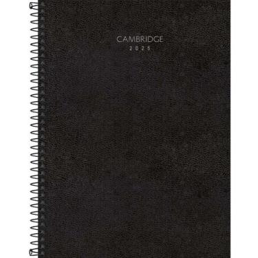 Imagem de Agenda 2025 Espiral Executiva Cambridge Diária M9 Tilibra 315141