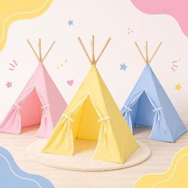 Imagem de Cabana infantil tenda toca de oxford nash - NASCAB, Rosa bebe, Nascab0