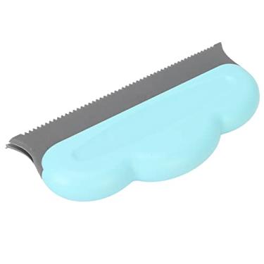 Imagem de Escova de limpeza de chuveiro, operação simples Escova de limpeza de acabamento fino Elastic Soft Head Multifuncional para lavanderia para uso doméstico(azul)