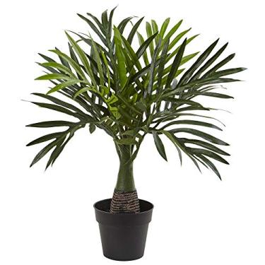 Imagem de Nearly Natural Mini planta artificial Areca Palm de 39 cm, verde