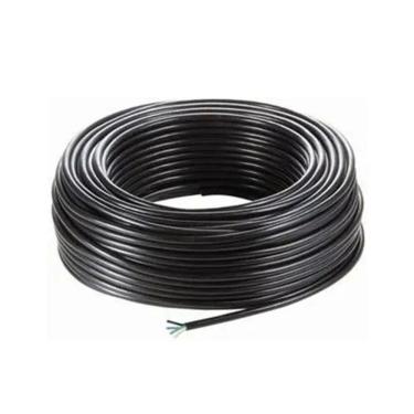 Imagem de Cabo Comando PP 3 vias 1,5mm 100 Metros Preto