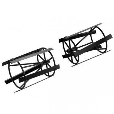 Imagem de Jogo de Enxadas Rotativas Para Capinar - Branco