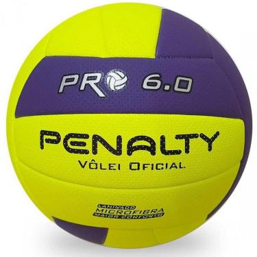 Imagem de Bola Vôlei Penalty Pro 6.0 X Amarela