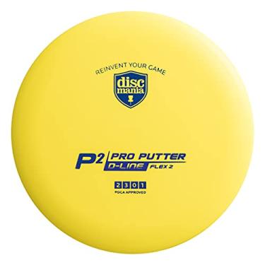 Imagem de Discmania Putter D-line P2 Flex 2 Disc Golf 173 – 176 g (as cores podem variar)