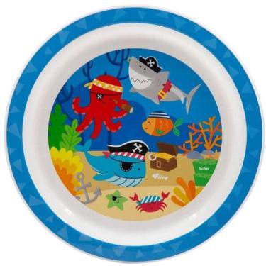 Imagem de Pratinho Raso Infantil Aventuras Pirata Buba