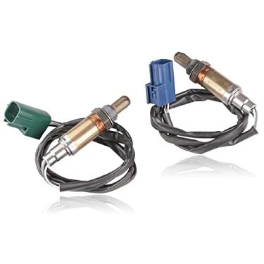 Imagem de MOSTPLUS 234-4296 234-4309 13675 SG1306 O2 Sensor de oxigênio frontal traseiro compatível com Nissan Altima Maxima Sentra 2002 2003 2.5L 3.5L/ 2002-2004 Infiniti I35 Upstream e Downstream (conjunto de 2)