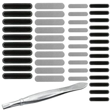 Imagem de Pacote com 44 adesivos de rede antipoeira com pinças, kit de capa à prova de poeira para alto-falante protege o carregamento, compatível com iPhone 15 14 13 12 11 8 7 Pro Max Mini X XS XR Plus, 2