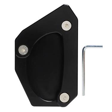 Imagem de Almofada de suporte de motocicleta, placa de extensão de suporte Fydun de liga de alumínio suporte lateral ampliador de placa de substituição para DL650 V‑Strom 2014‑2022