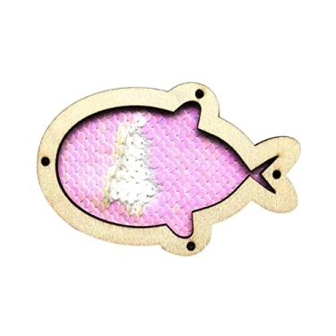 Imagem de Tabuleiro ocupado lantejoulas DIY material habilidade montessori para crianças e, violeta com