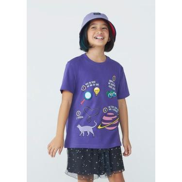 Imagem de Camiseta Infantil Unissex Com Apliques Dpa - Hering