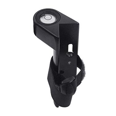 Imagem de Fenteer Haste de Nivelamento de Qualidade de Alumínio Haste de Centragem de Nível de Espírito 90 Nível de Fibra de Carbono Haste Haste Torre Régua Haste, PRETO, Tamanho real