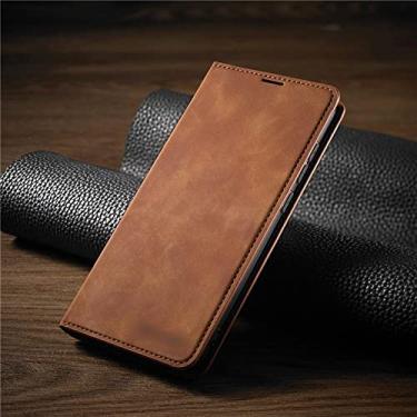Imagem de Capa de couro para iPhone 14 12 13 Mini 11 Pro XR XS Max 8 7 6 6s Plus 5 5s SE 2020 2022 Flip Wallet Card Phone Cover, A, Para iPhone 5 5S SE
