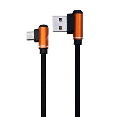 Imagem de Oex Cabo Lash 90° MicroUSB, C31 - preto, 48.7385