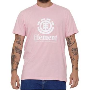 Imagem de Camiseta M/C Vertical Rosa Claro  Element