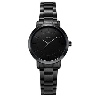 Imagem de Relógio de Pulso Feminino Sinobi Relógio Genebra de Aço Inoxidável À Prova D'agua (C3)