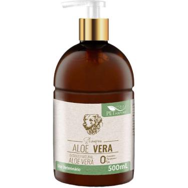 Imagem de Shampoo PetNature Aloe Vera para Cães e Gatos - 500 mL