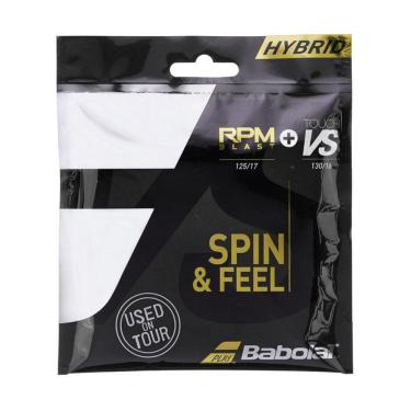 Imagem de Corda Babolat Hybrid - Set Individual - RPM Blast 17L 1.25mm + Touch VS 16L 1.30mm
