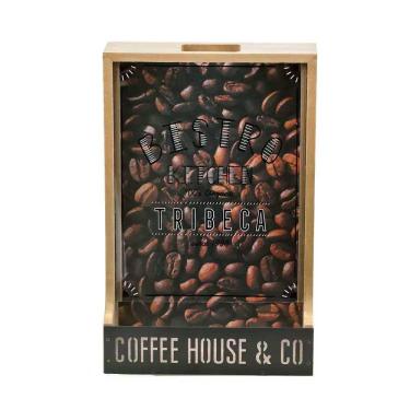 Imagem de Caixa Decorativa Porta Capsula Cafe em MDF