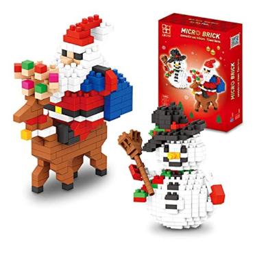 Imagem de LONTIME Natal Building Block Set-Novo Papai Noel 2022 