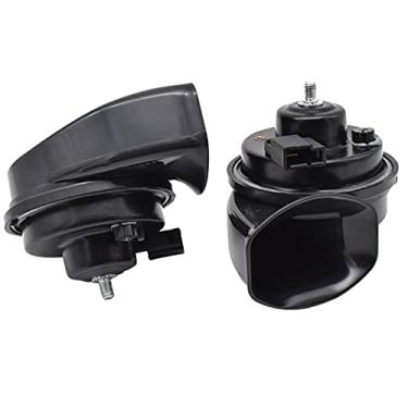 Imagem de Buzina de ar super alta 12V 110-125db Chifre de caracol para C-HR Camry Tacoma Highlander Land Cruiser Avensis Avalon Sequoia Yaris Avalon Corolla kit de buzinas de trem