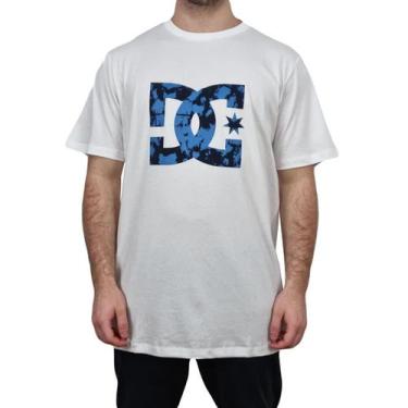 Imagem de Camiseta Dc Star Fill Tie Dye Branca - Masculina - Dc Shoes