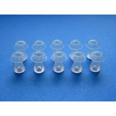 Imagem de 10 fones de ouvido de substituição macios para cogumelos pequenos, compatíveis com Shure SE110, SE115, SE210, SE315, SE420, SE425, SE530 PTH,SE535, E3c, E4c, E4G, E5c, I3C, i4c, SCL3, SCL4, SCL5 Fones de ouvido