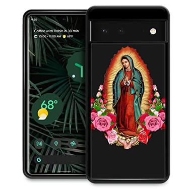 Imagem de CARLOCA Capa compatível com Google Pixel 7, design gráfico de identidade da florista, à prova de choque, antiarranhões, capa de acrílico rígido para Google Pixel 7