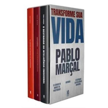 Imagem de Coleção Transforme Sua Vida Pablo Marçal Box Com 3 Livros