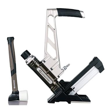 Imagem de Carpenter Air Tools CFL5016 7 anos de garantia - Pistola de pregos e grampeador pneumático de carpinteiro 3 em 1