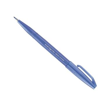 Imagem de Pentel Caneta Pincel Brush Sign Pen Violeta Azulado SES15C-V2X