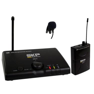 Imagem de Microfone Skp Mini-iii Base + 1 Mic Lapela Uhf Sem Fio