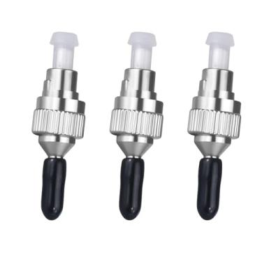 Imagem de fyboptwu - 2 peças FC macho para LC/MU adaptador fêmea 2,5 mm a 1,25 mm adaptador de fibra óptica conector adaptador híbrido para localizador visual de falhas