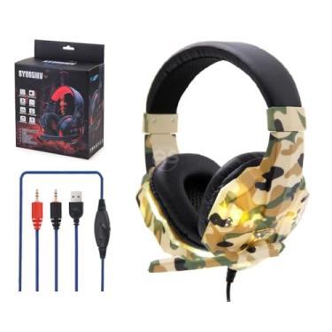 Imagem de Headset Gamer Para Pc 2 Plug Usb Sy830-2p