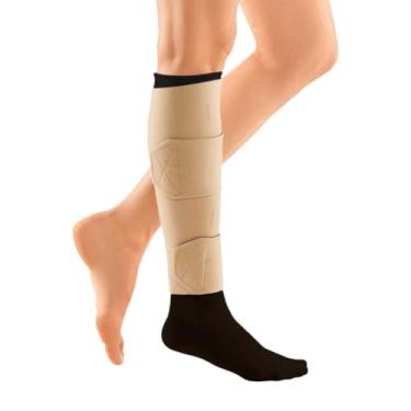 Imagem de CircAid Sistema de perna Juxtalite – Vestuário de nível de compressão ajustável fácil de usar para homens e mulheres, circulação de pernas, compatível com meias elásticas, grande/longo