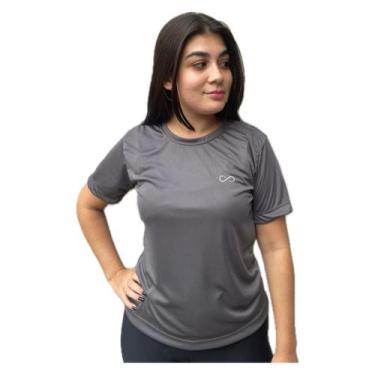 Imagem de Blusa Feminina Esportiva Proteção Uv Dry Fit Academia - Viaello