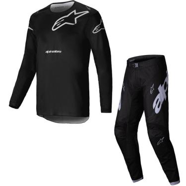 Imagem de Kit Calça + Camisa Alpinestars Racer Graphite 2025