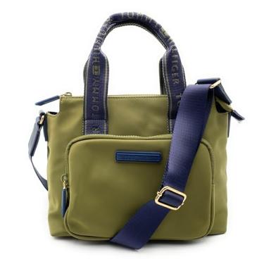 Imagem de Tommy Hilfiger Bag I Women's I Green I Handbag I Shoulder Bag I Nylon I 30 x 20 x 15 cm I TH Logo I Bolsa feminina I Bolsa feminina 4399, verde, verde, Verde
