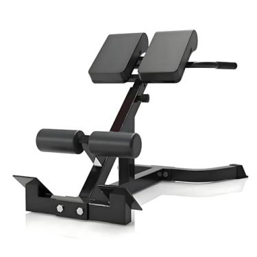 Imagem de ComMax Banco de hiperextensão para cadeira romana, máquina de exercício ajustável nas costas, equipamento de ginástica em casa para abdômen e glúteos