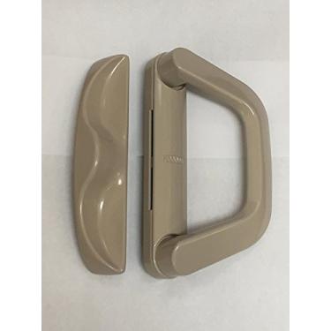 Imagem de Milgard Sliding Door Handle Set for Tuscany & Classic Series Patio Doors, Available in White Or Tan (Tan)
