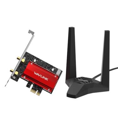 Imagem de WAVLINK Cartão WiFi 7 BE8800 PCIe WiFi para PC de mesa, Bluetooth 5.4, 8800Mbps, adaptador sem fio BE200 Tri-Band 2024 com, MU-MIMO, WPA3, para Windows 11/10 (64 bits), suporta apenas placa-mãe Intel