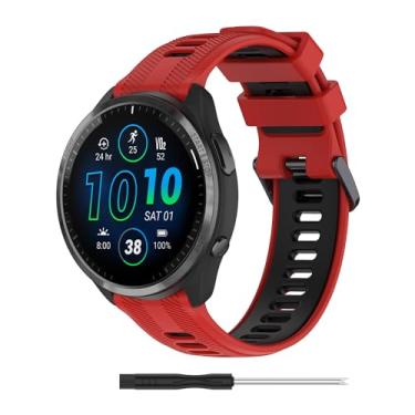 Imagem de Pulseira esportiva de silicone de substituição para Garmin Fenix 5/Fenix 6/Fenix 7 de 22 mm Fenix 6 PRO GPS/Fenix 5 plus/forerunner 935/forerunner 945 para homens e mulheres